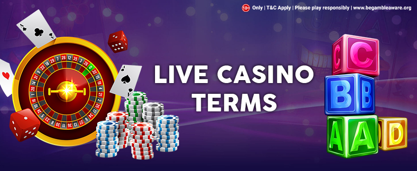 All the Live Casino Terms That You Need to Know About