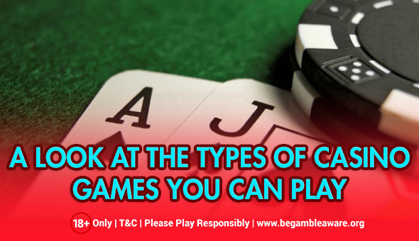 A Look at the Types of Casino Games You Can Play